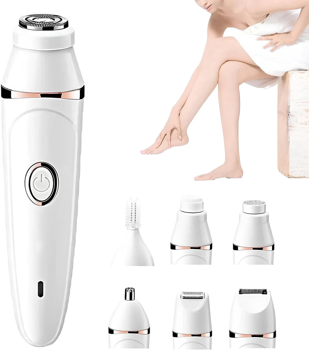 7 in 1 Face Razor for Women, Instant & Painless Beauty Tools Kit for All Skin