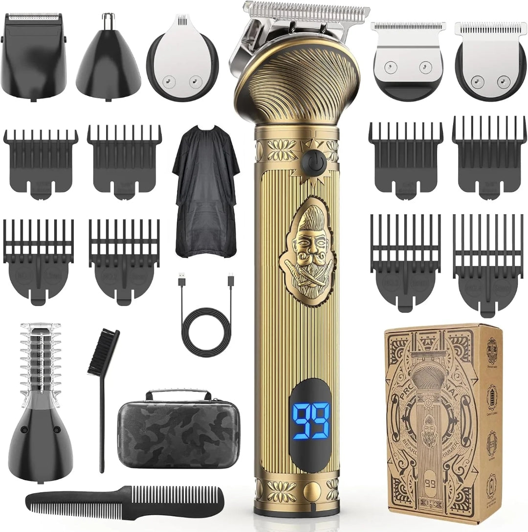 Beard Trimmer for Men, Electric Razor Shavers for Men w/Case