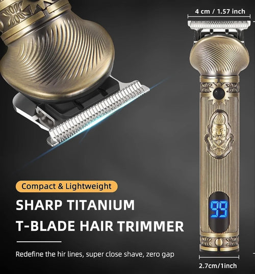 Beard Trimmer for Men, Electric Razor Shavers for Men w/Case