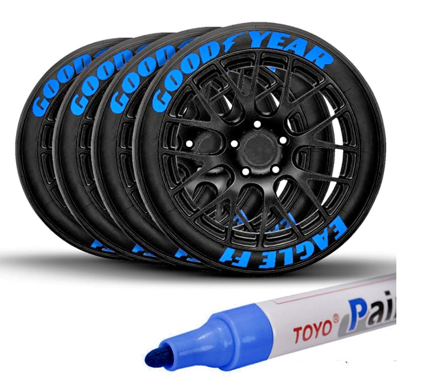 TOYO Tire Letters Waterproof Permanent Paint Marker Pen Car Tires Rubber Metal